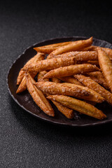 Cinnamon flavored biscuits or breadsticks