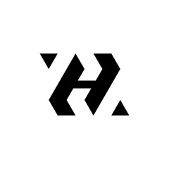 letter H logo