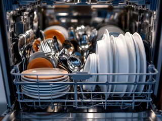 dishwasher in the kitchen
