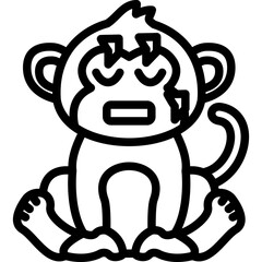 Cold Monkey Icon