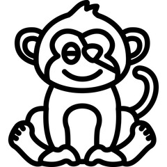 Pirate Monkey Icon