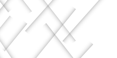 Fototapeta premium Abstract modern geometric diagonal lines background with grey and white square Element on light silver modern design for poster, banner, wallpaper, mockup, flyer, and report. Vector illustration.