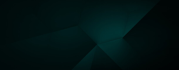 Dark cyan color abstract background for wide banner