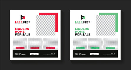 Rental House Sale  Social Media Post Template, Social Media Post Template, Facebook Post, ,LinkedIn Post