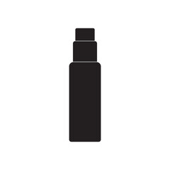 perfume bottle icon logo vector design