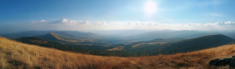 Panoramic Mountain View