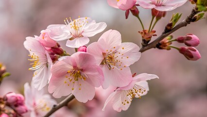 pink cherry blossom