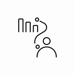 data strategy icon sign vector