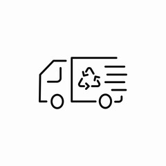 recycling services icon sign vector