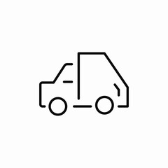 van tool icon sign vector