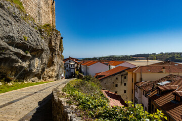 San Vicente de la Barquera from above