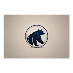 bear vector icon design image