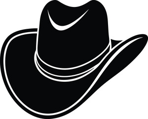 vector illustration of a cowboy hat