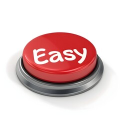 Event Launch, Easy Button, Office, Image, Digital Environment, Close-Up, Simplicity Concept