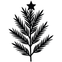 christmas tree vector