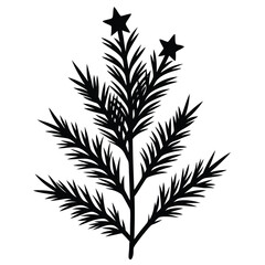 christmas tree vector