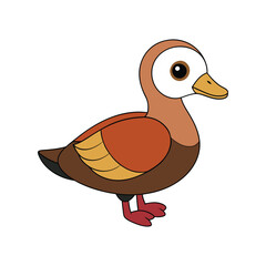  Realistic Illustration of African Pygmy Goose