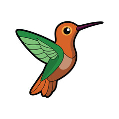  Stunning Allen's Hummingbird Detailed Illustration