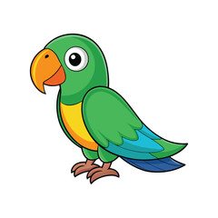 Vivid Amazon Parrot Bird Design