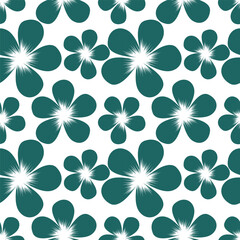 botanical floral vector seamless pattern with roses herbs and leaves big set background with flowers