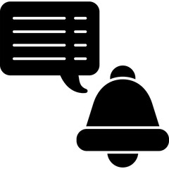Announcement Bell Icon