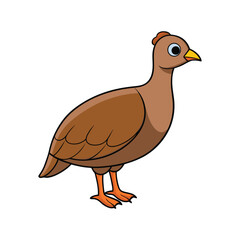  Vibrant Andean Tinamou Artwork