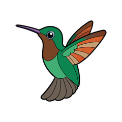  Detailed Antillean Crested Hummingbird Depiction