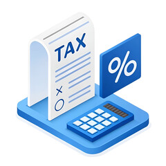 symbol, 3D design, emblem, blue theme, graphic illustration, business concept, taxation, tax emblem, financial payment, taxpayer recognition, economic system, tax graphic, fiscal responsibility