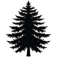  Pine tree silhouette