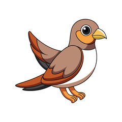  Charming Asian Palm Swift Bird Illustration