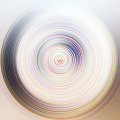 Obraz premium Colorful radial motion effect. Abstract rounded background.