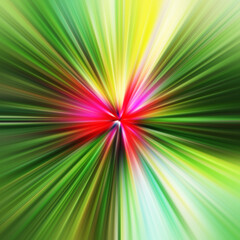 Obraz premium Colorful zoom motion effect. Abstract background. Color lines. Colored texture backdrop and banner. Multi color gradient pattern and textured wallpaper.