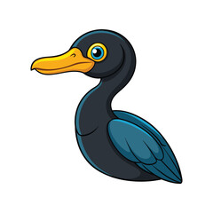  Realistic Bank Cormorant Illustration