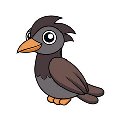  Vibrant Bare-Necked Umbrellabird Artwork