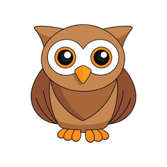  Stunning Bay Owl Bird Colorful Illustration