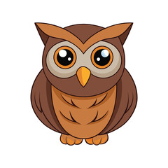  Colorful Representation of Bearded Screech Owl