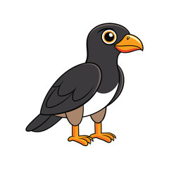  Charming Black-Breasted Buzzard Bird Illustration