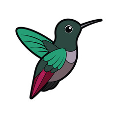  Stunning Black-Chinned Hummingbird Bird Design