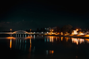 night view of the bridge