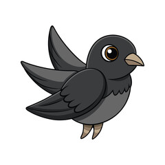  Vibrant Black Swift Artwork