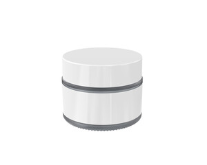 white cosmetic container