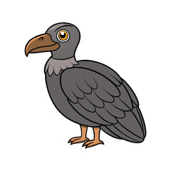  Stunning Black Vulture Colorful Illustration