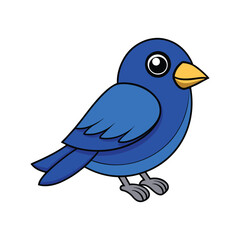  Dynamic Blue Grosbeak Bird Artwork