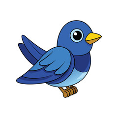  Realistic Blue-Winged Warbler Illustration