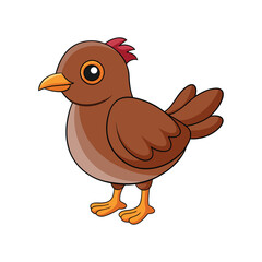  Vivid Choco Tinamou Bird Design