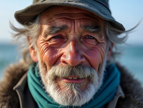 fisherman's life, photographs of fish and fishermen