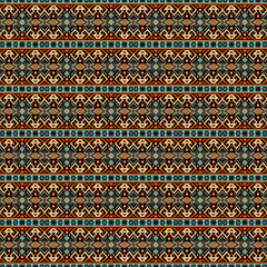 Aztec pattern for textile design