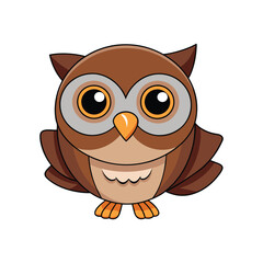  Realistic Collared Owlet Bird Illustration