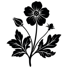 vector illustration of a flower