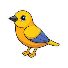  Common Iora Bird Realistic Art